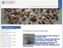 Tablet Screenshot of amshalom.ca